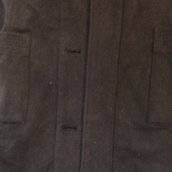 JACOB Black Tie Waist Long Coat- Medium - Picture 6 of 6